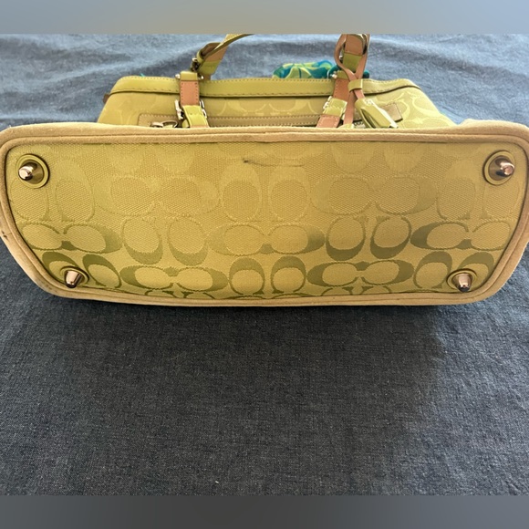 Y2K Lime Green Coach Bag - Picture 5 of 10
